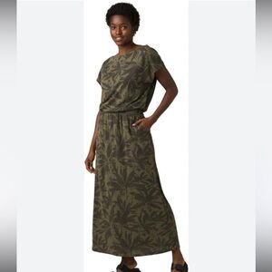 Prana Cozy Up Skyland Dress in Cargo